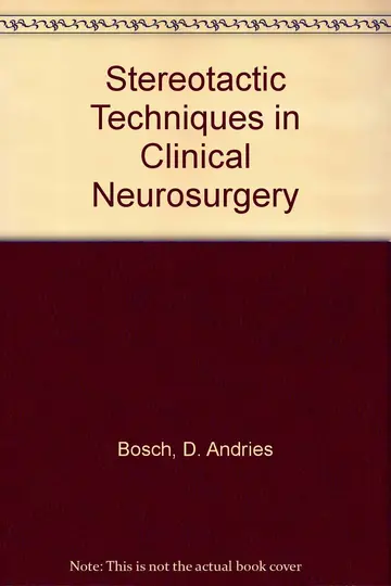 Cover of Stereotactic Techniques in Clinical Neurosurgery