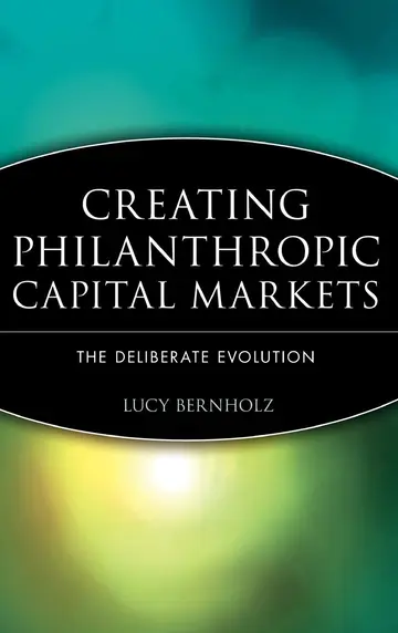 Cover of Creating Philanthropic Capital Markets