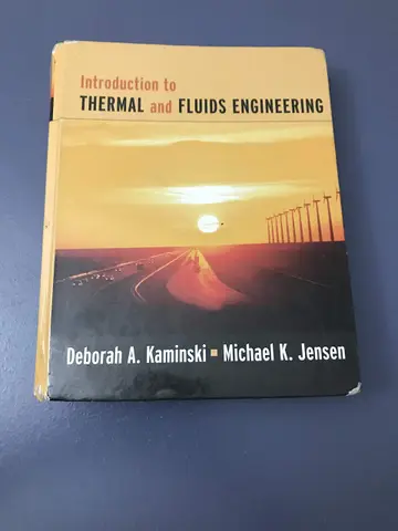Cover of WIE Introduction to Thermal and Fluids Engineering