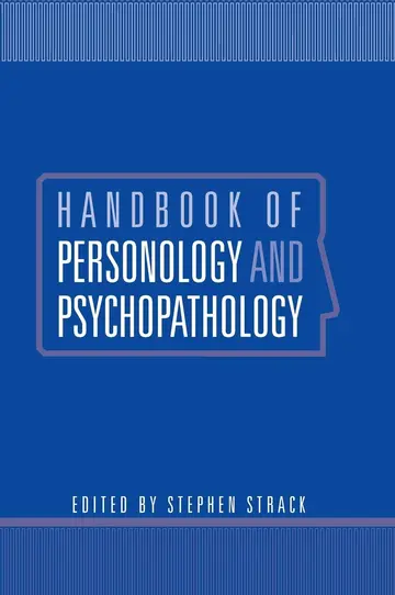 Cover of Handbook of Personology and Psychopathology