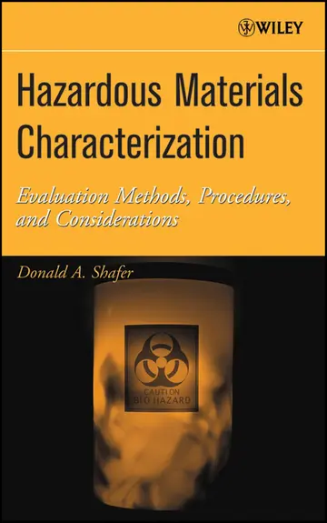 Cover of Hazardous Materials Characterization