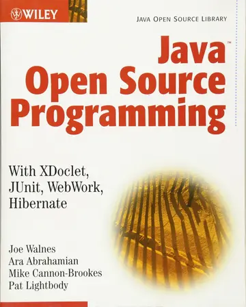 Cover of JavaTM Open Source Programming