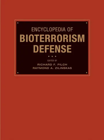 Cover of Encyclopedia of Bioterrorism Defense
