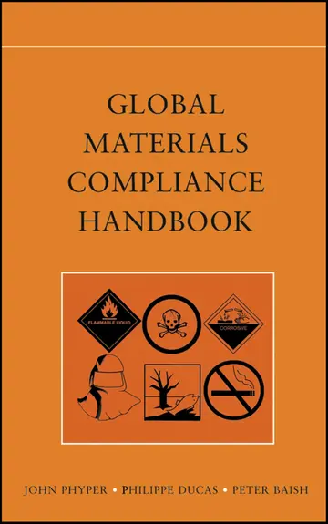 Cover of Global Materials Compliance Handbook