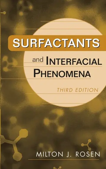 Cover of Surfactants and Interfacial Phenomena