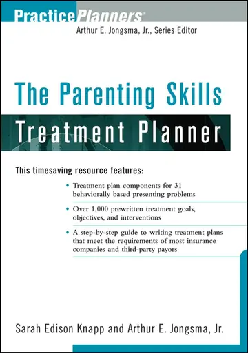 Cover of The Parenting Skills Treatment Planner