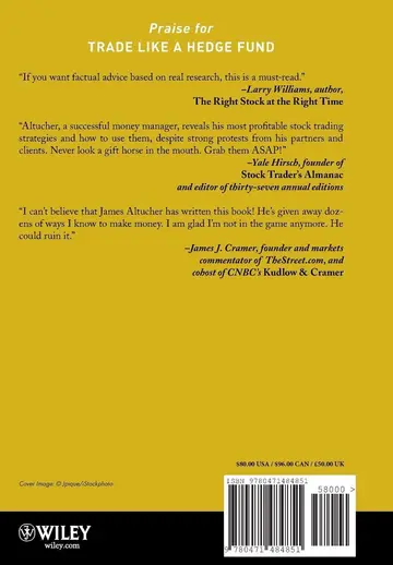 Cover of Trade Like a Hedge Fund