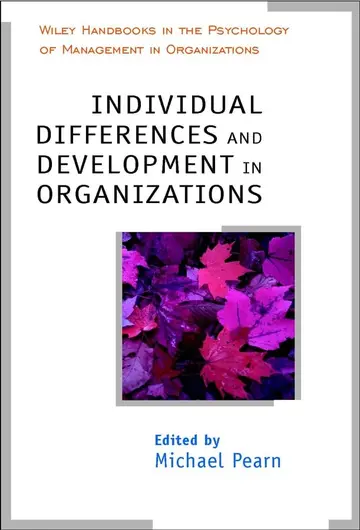 Cover of Individual Differences and Development in Organisations