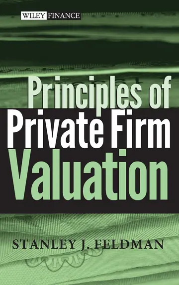 Cover of Principles of Private Firm Valuation