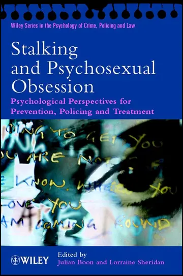 Cover of Stalking and Psychosexual Obsession