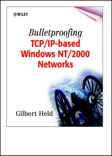 Cover of Bulletproofing TCP/IP-Based Windows NT/2000 Networks