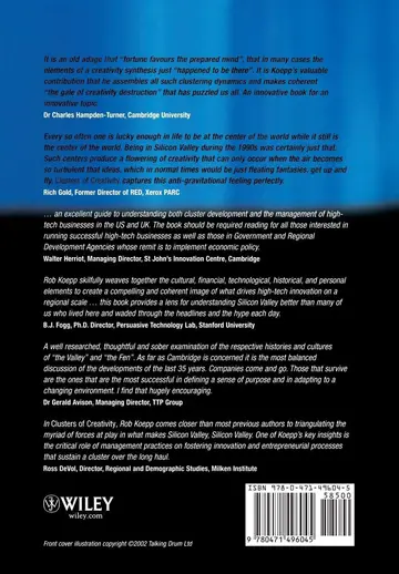 Cover of Clusters of Creativity