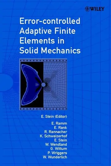 Cover of Error-controlled Adaptive Finite Elements in Solid Mechanics