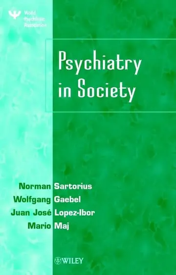 Cover of Psychiatry in Society
