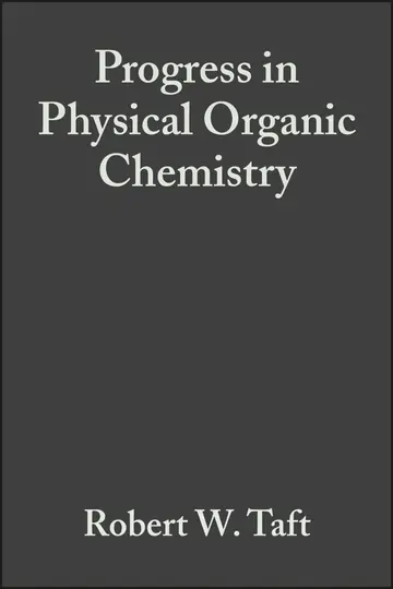 Cover of Progress in Physical Organic Chemistry