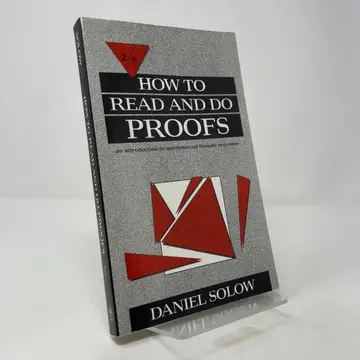 Cover of How to Read and Do Proofs