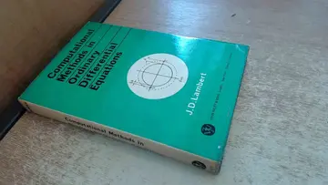 Cover of Computational Methods in Ordinary Differential Equations