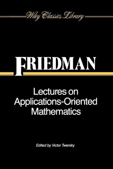 Cover of Lectures on Applications-Oriented Mathematics