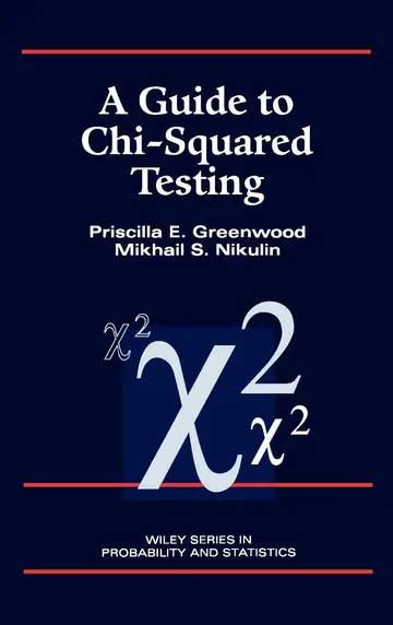 Cover of A Guide to Chi-Squared Testing
