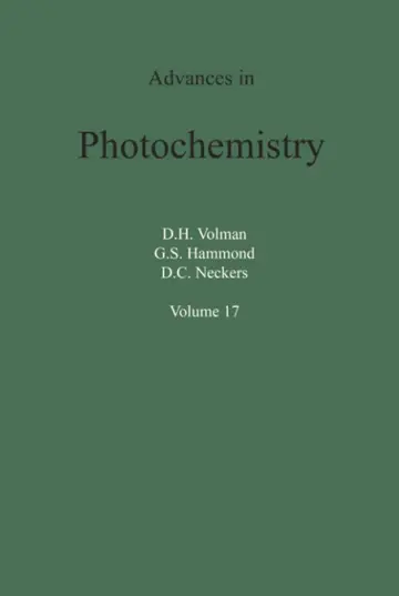 Cover of Advances in Photochemistry, Volume 17