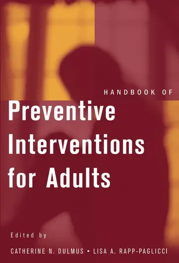 Cover of Handbook of Preventive Interventions for Adults