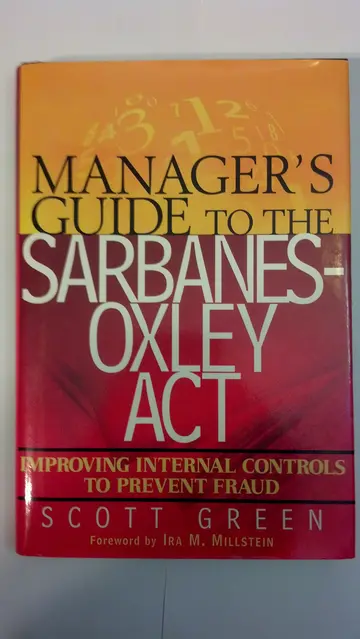 Cover of Manager′s Guide to the Sarbanes–Oxley Act