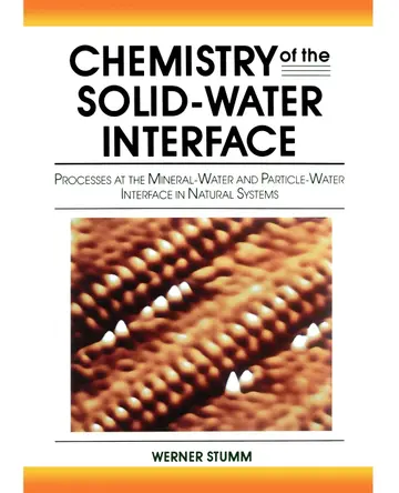 Cover of Chemistry of the Solid-Water Interface