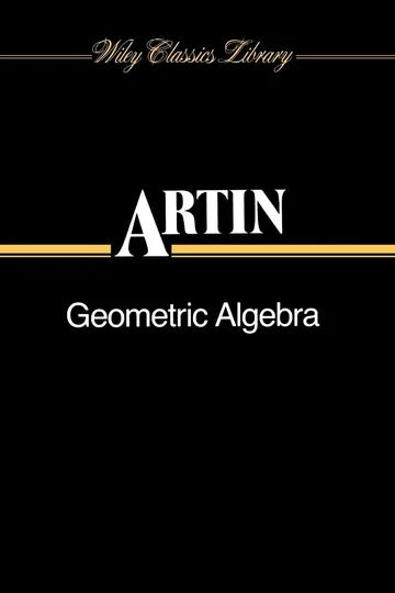 Cover of Geometric Algebra
