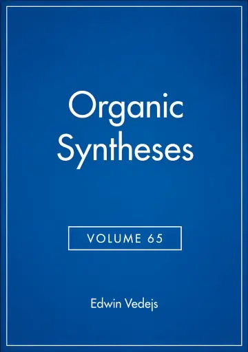 Cover of Organic Syntheses
