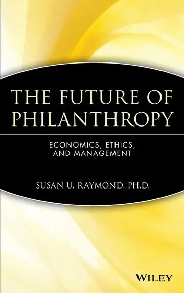 Cover of The Future of Philanthropy
