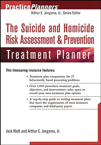 Cover of The Suicide and Homicide Risk Assessment & Prevention Treatment Planner