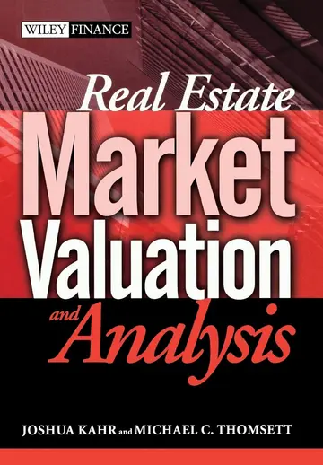Cover of Real Estate Market Valuation and Analysis