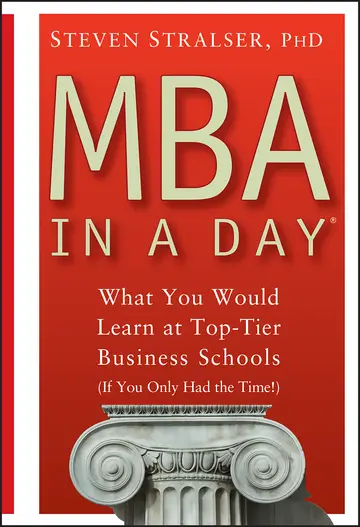 Cover of MBA in A Day