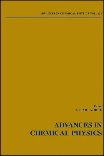 Cover of Advances in Chemical Physics, Volume 138