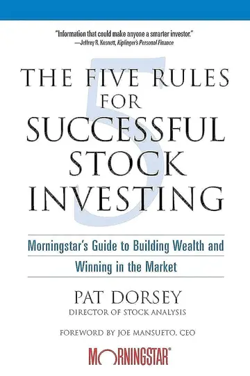 Cover of The Five Rules for Successful Stock Investing