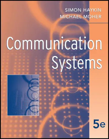 Cover of Communication Systems