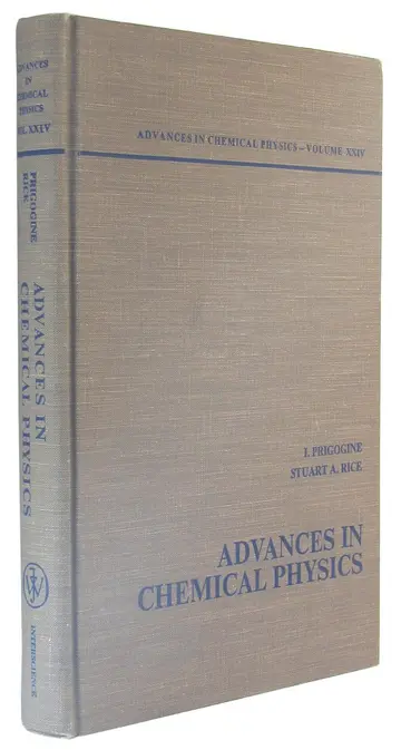Cover of Advances in Chemical Physics