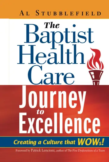 Cover of The Baptist Health Care Journey to Excellence