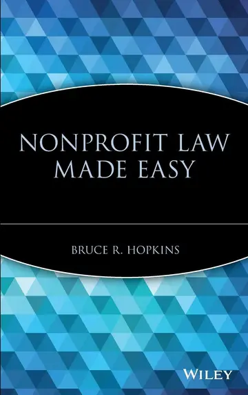 Cover of Nonprofit Law Made Easy