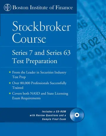 Cover of The Boston Institute of Finance Stockbroker Course