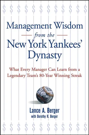 Cover of Management Wisdom from the New York Yankees′ Dynasty
