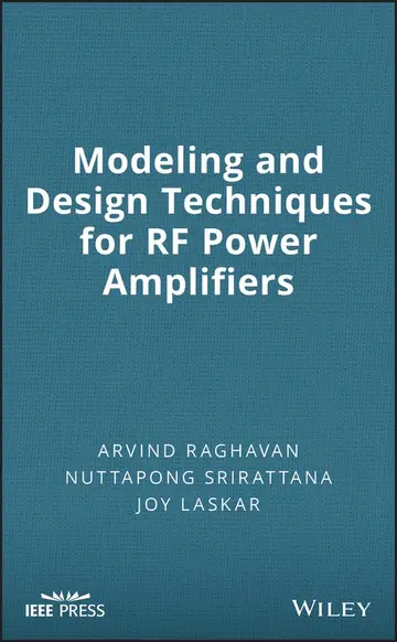Cover of Modeling and Design Techniques for RF Power Amplifiers