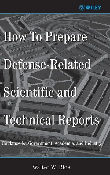 Cover of How to Prepare Defense-Related Scientific and Technical Reports