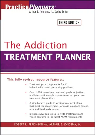 Cover of The Addiction Treatment Planner