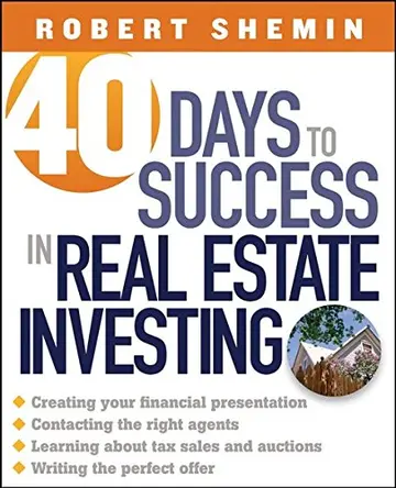 Cover of 40 Days to Success in Real Estate Investing