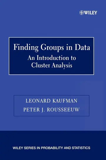 Cover of Finding Groups in Data