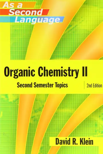 Cover of Organic Chemistry II as a Second Language