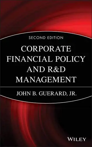 Cover of Corporate Financial Policy and R&D Management
