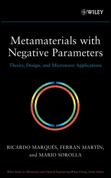 Cover of Metamaterials with Negative Parameters