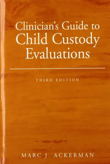 Cover of Clinician′s Guide to Child Custody Evaluations